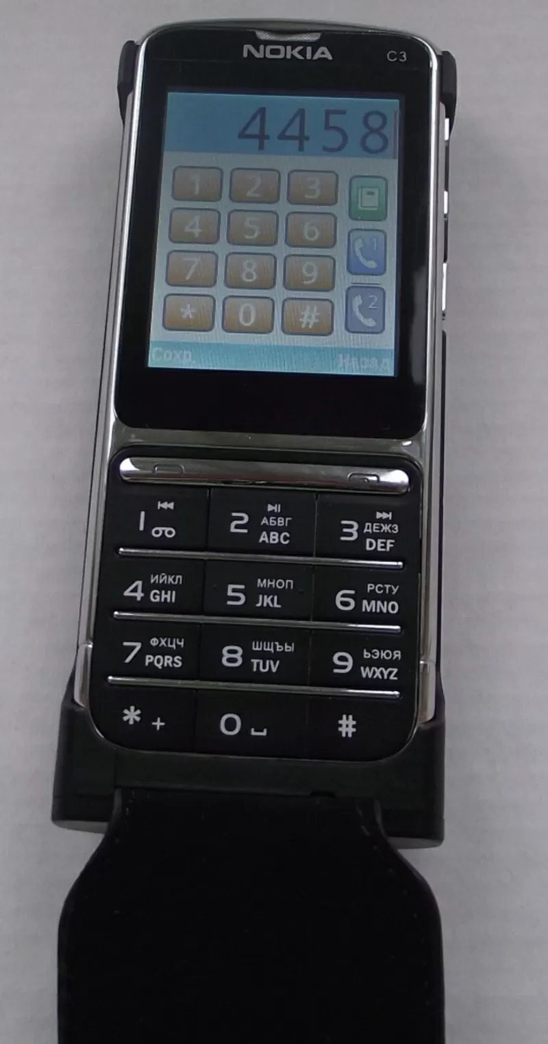 Nokia C3i 2АККБ чехол,  нокиа с3 2сим в чехле с доп. батареей