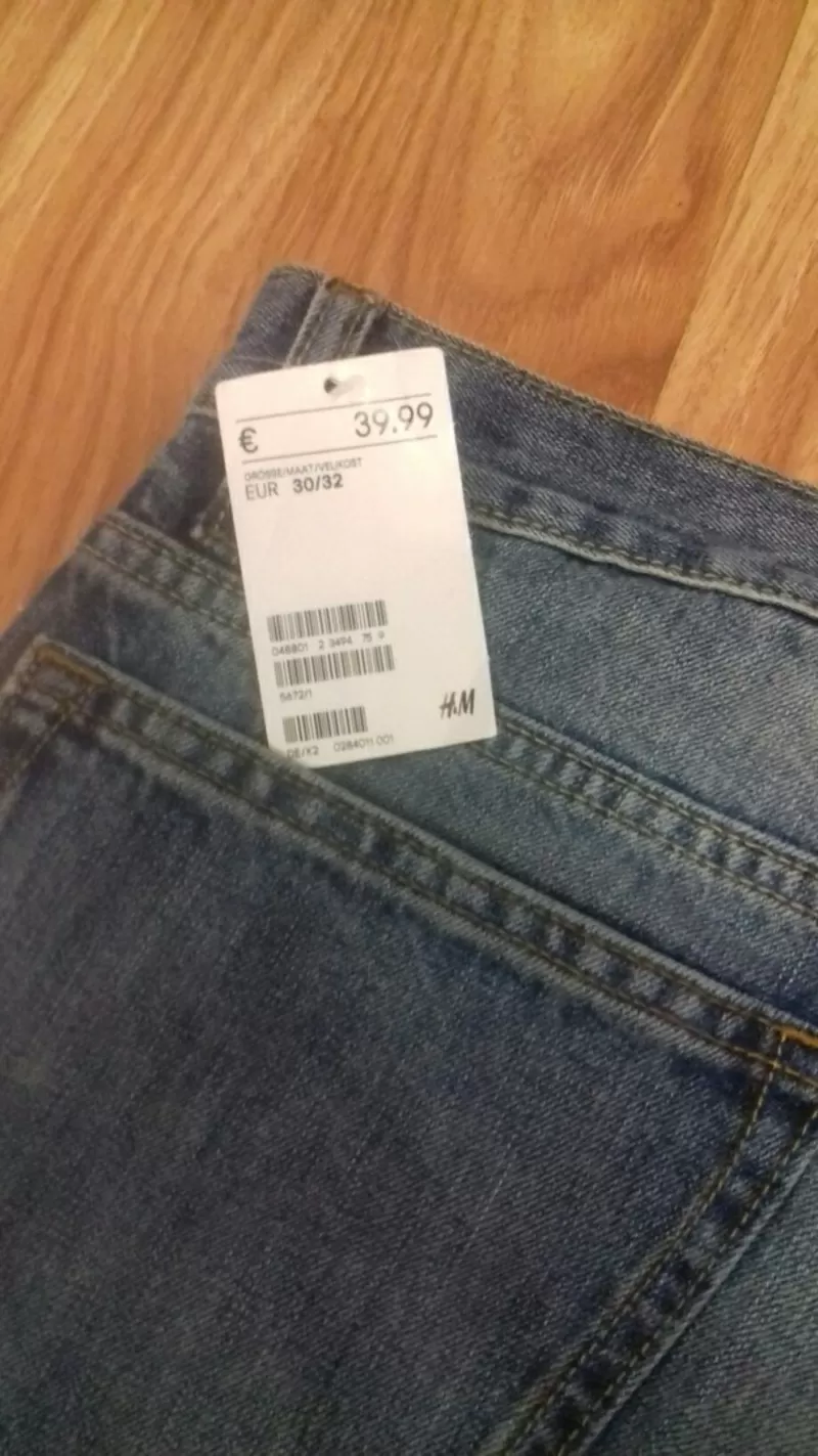 Продам NEW джинсы прямиком из Европы с ценником и бирками 4