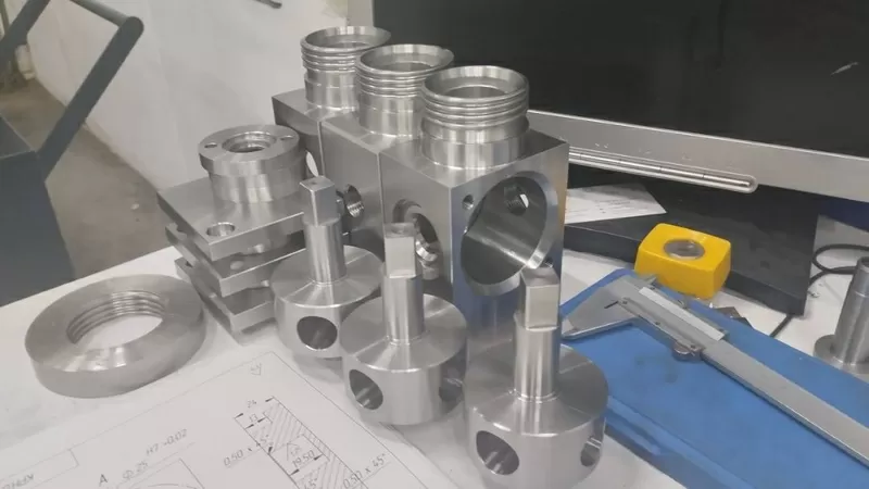 Металлообработка,  производство деталей (гайка,  винт,  втулка,  болт,  валик и т.п.)  4